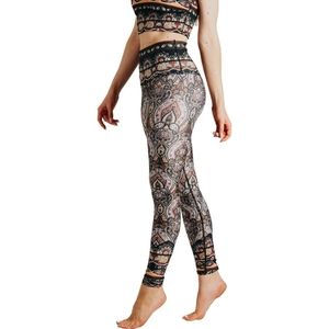 NWT Yoga Democracy Espresso Yourself Leggings